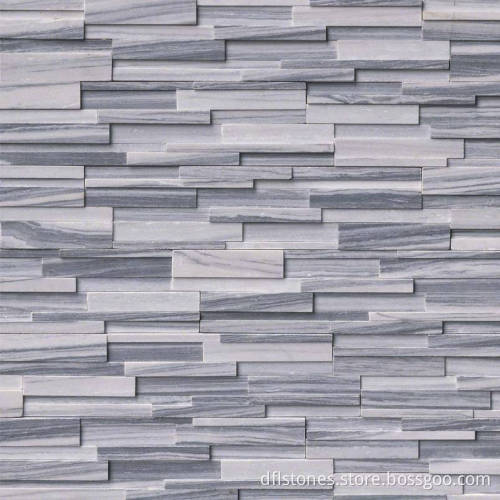 Popular Natural Stacked 3D Panel for Inside Wall